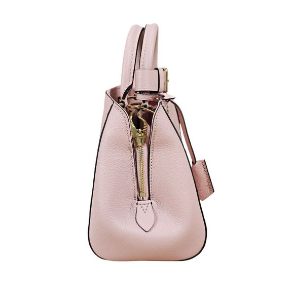 LOUIS VUITTON Montaigne BB Empreinte Pink Shoulder Leather Bag Satchel Lock - Picture 5 of 12